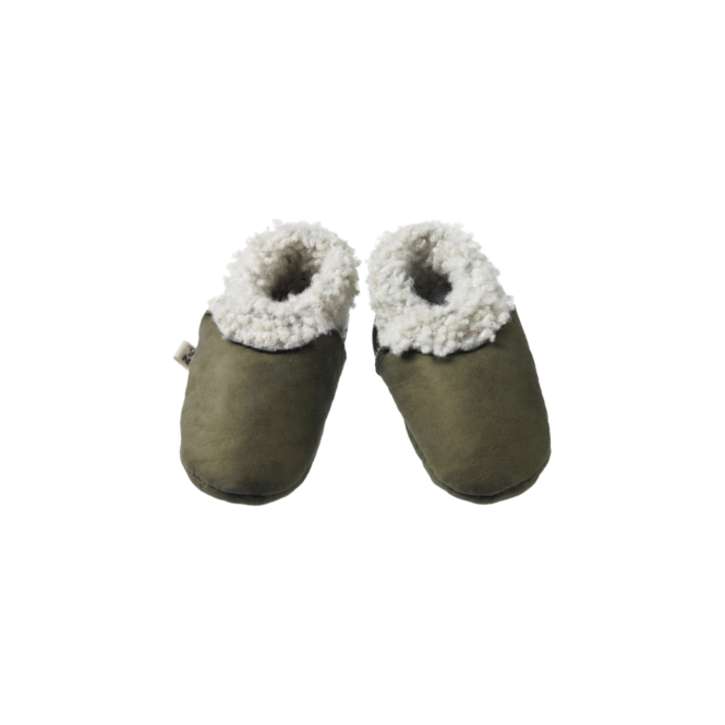 sheepskin booties for babies