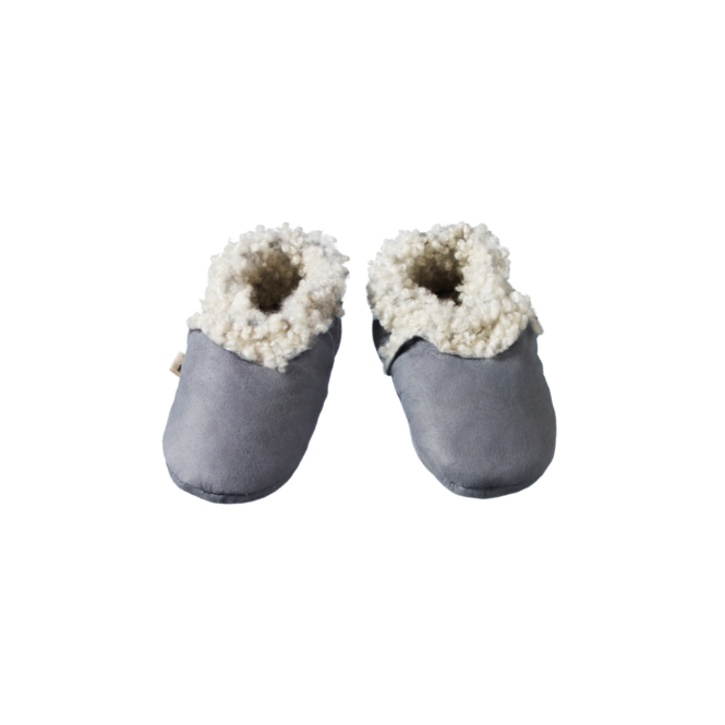 lambskin booties