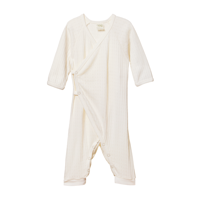 Pointelle Kimono Stretch and Grow