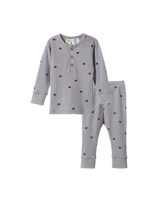 Pointelle Long Sleeve Pyjama Set